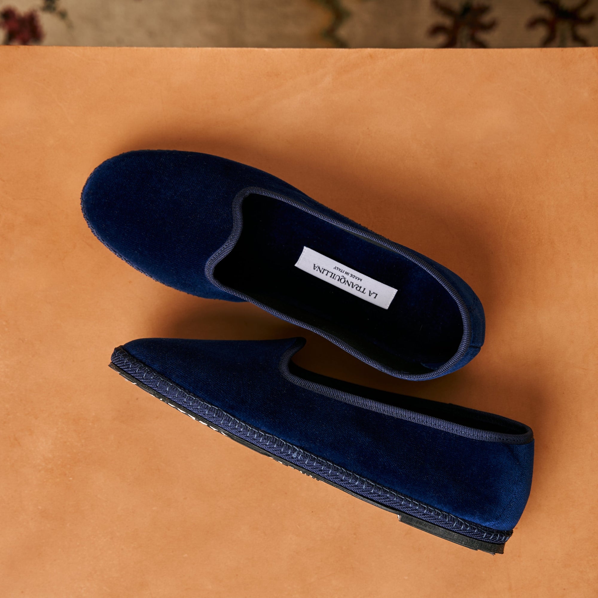 Rialto Friulane Ballet Flat Pumps Blu Notte LA TRANQUILLINA